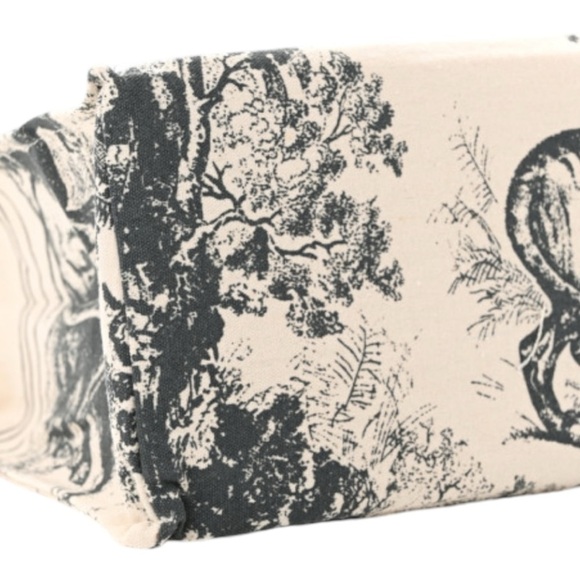 Dior Dioriviera Jute Novelty Tote with bottom board - Picture 10 of 14